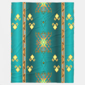 Sun in Winter Fleece Blanket (Voorkant)