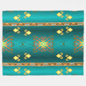 Sun in Winter Fleece Blanket (Voorkant (Horizontaal))