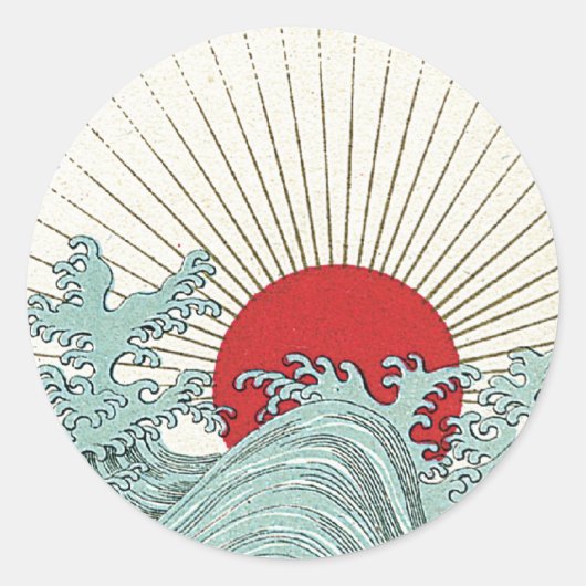 Sun  Japans Silk Label (Voorkant)