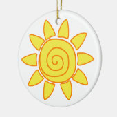 Sun Keramisch Ornament (Links)