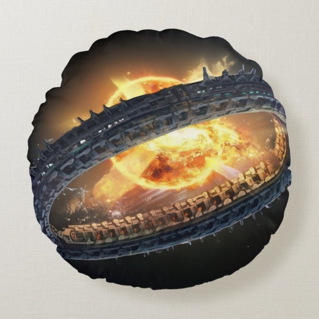 Sun-Killer Weapon Pillow Rond Kussen (Voorkant)