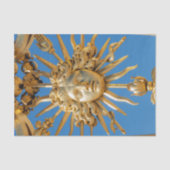 Sun King op Golden gate van Versailles castle Tissuepapier (Voorkant)