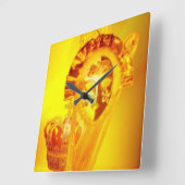 Sun King Wall klok (Hoek)