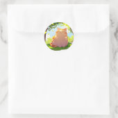 Sun-Kissed Chubby Cat Sticker (Sac)