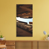 Sun-kissed Street Canvas Afdruk (Insitu (Woonkamer))