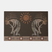 Sun Kokopelli Southwest Doormat Deurmat (Voorkant)
