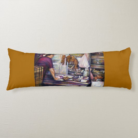 Sun Kust Chicken, Singapore Lichaamskussen (Voorkant)