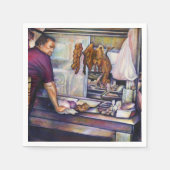 Sun Kust Chicken, Singapore Servetten (Voorkant)