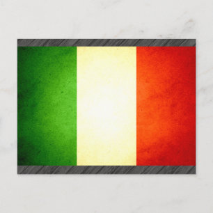 Sun kust Italy Flag Briefkaart