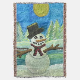 Sun-Kust Snowman Deken