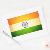 Sun kuste India Vlag Rechthoekige Sticker (Envelop)
