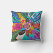 SUN Life Force op aarde Kussen (Achterkant)