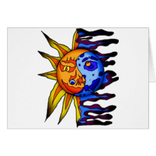 Sun/lune Yin Yang
