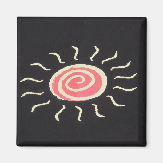 Sun Magnet Magneet (Voorkant)