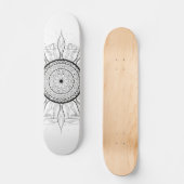 Sun Mandala 1 Skateboard (Voorkant)