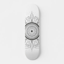 Sun Mandala 1 Skateboard