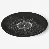Sun Mandala 2 Papieren Bordje (Gekanteld)