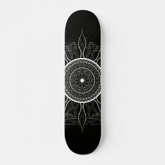 Sun Mandala 2 Skateboard (Voorkant)