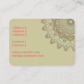 Sun Mandala - Carte de visite (Dos)