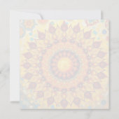 Sun Mandala - Carte de voeux (Dos)