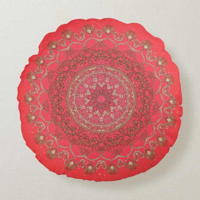 Sun Mandala - Coussin (Devant)