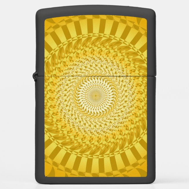 Sun Mandala geel (Voorkant)