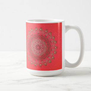 Sun Mandala - Mug de café, Coupe