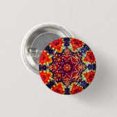 Sun Mandala Ronde Button 3,2 Cm (Voorkant /achterkant)