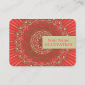 Sun Mandala - Visitekaartje (Voorkant)