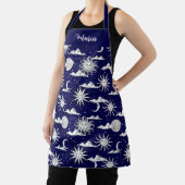 Sun Moon Celestial Pattern - Gepersonaliseerd Schort (Insitu)
