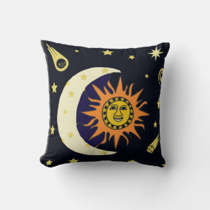 Sun Moon en Celestial Bodies Kussen