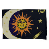 Sun Moon en Celestial Bodies Kussensloop (Voorkant-Links)