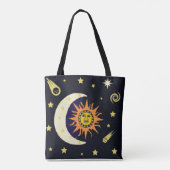 Sun Moon en Stars Draagtas (Achterkant)