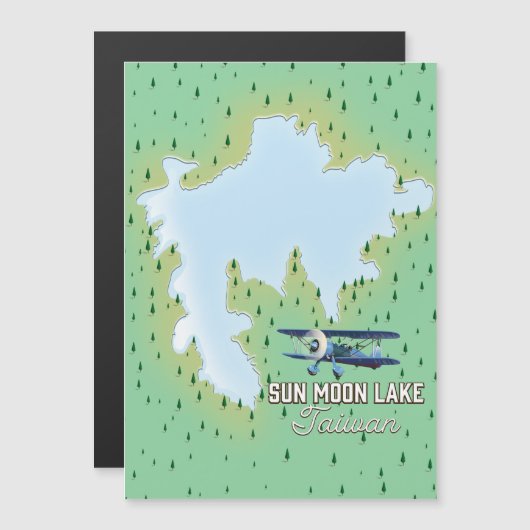 Sun Moon Lake Taiwan (Voorkant / Achterkant)