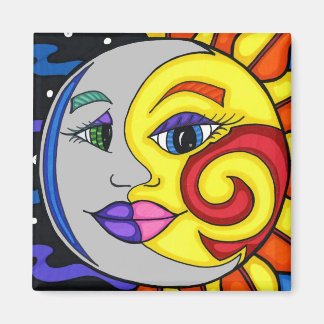 Sun & Moon Magnet Magneet