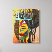 "Sun & Moon Making Love" Afdrukken op Canvas (Voorkant)