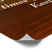 Sun Moon Spiritueel Inspirerend Quote Poster (Hoek)