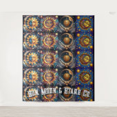 Sun, Moon & Star Co. Wandkleed (Voorkant)