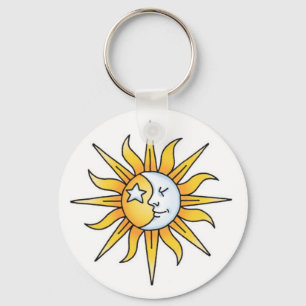 Sun Moon & Star Sleutelhanger