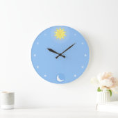 Sun Moon Stars klok (Huis)