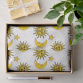 Sun Moon Stars Patroon Tissuepapier (Geschenk)