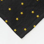 Sun Moon Stars Pattern Fleece Deken (Hoek)