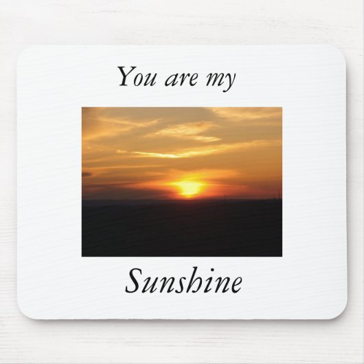 Sun Mousepad Muismat (Voorkant)