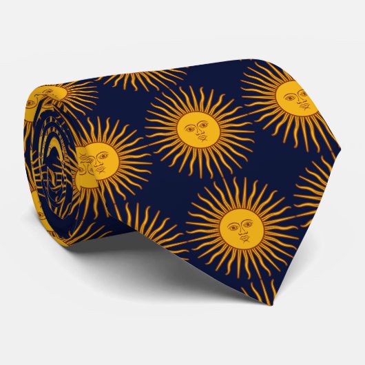 Sun of May Stropdas (Opgerold)