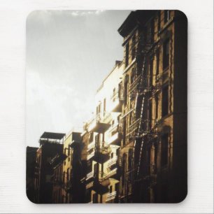 Sun on Buildings, Lower East Side, NYC Muismat