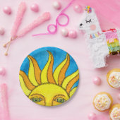 Sun Paper-Bord Papieren Bordje (Feest)