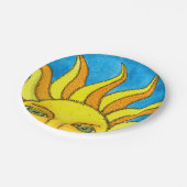 Sun Paper-Bord Papieren Bordje (Gekanteld)