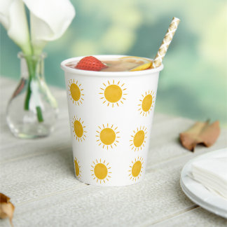 Sun Paper Cup Papieren Bekers