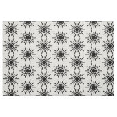 Sun Pattern 02 - Black Stof (Fat Quarter)