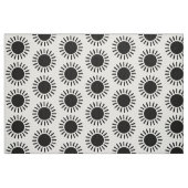 Sun Pattern - Black Stof (Fat Quarter)